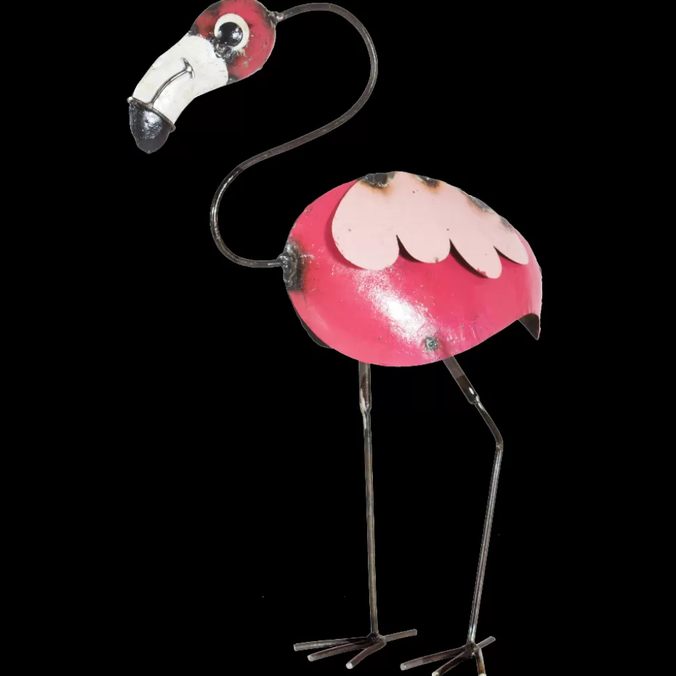 Think Outside Sculptures | Barnyard Baby Flamingo