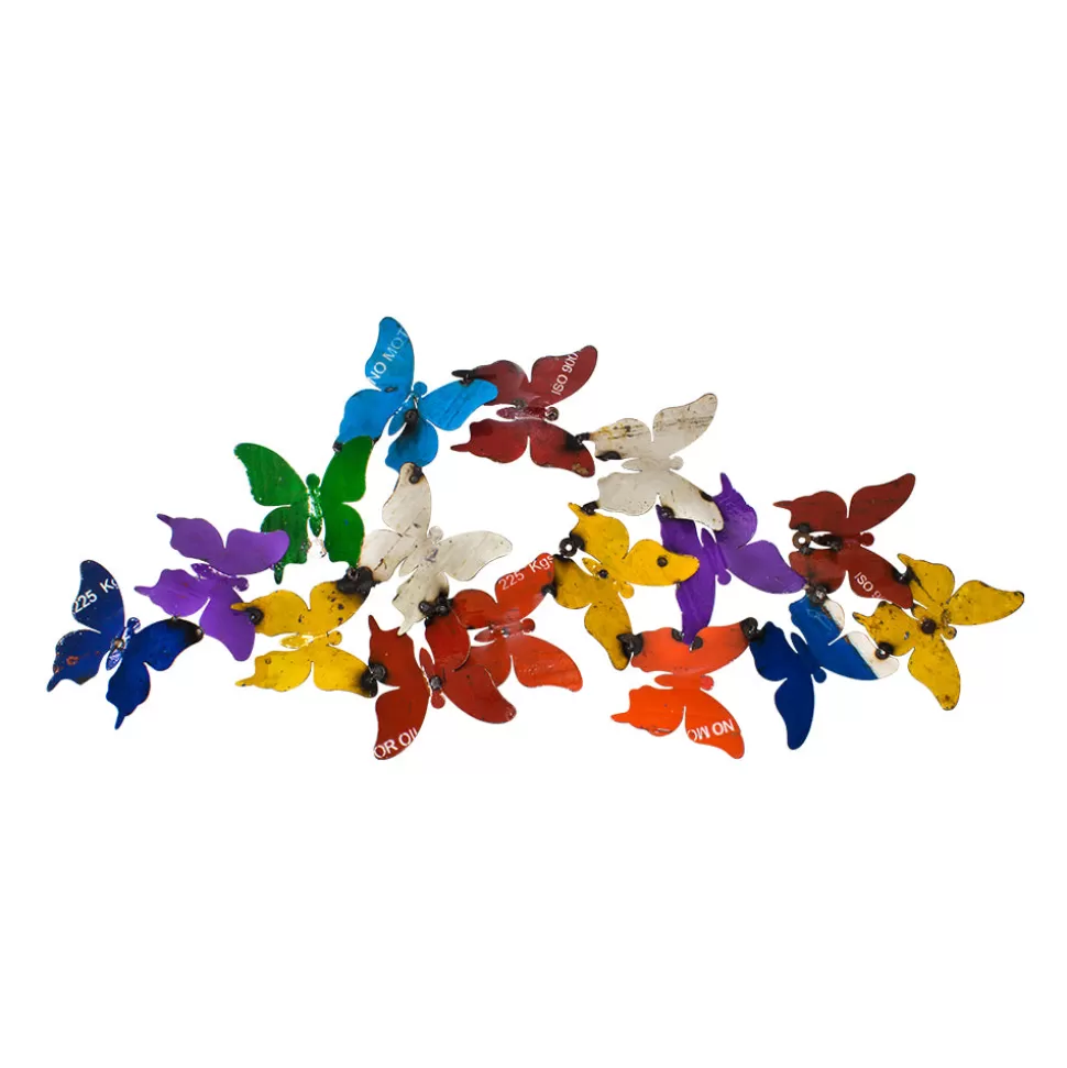 Think Outside Wall Art | Butterfly Wall Panel - Multi