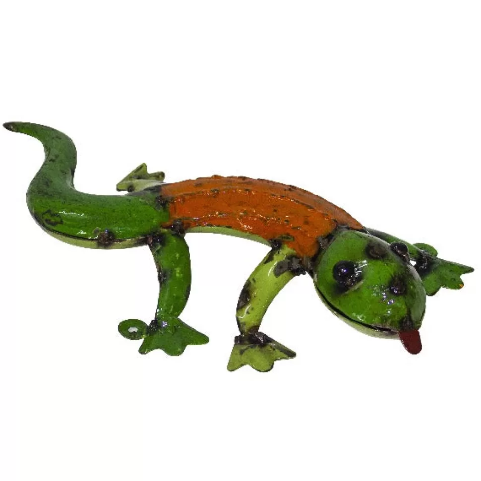 Think Outside Sculptures | Gecko Orange