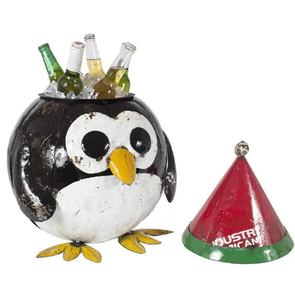 Think Outside Christmas | Small Size Penguin W Beverage